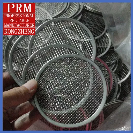 RO System Edge Wrapped Stainless Steel Filter Mesh Plate Filter Mesh